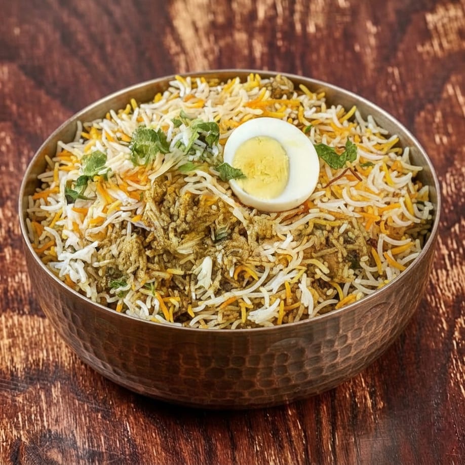 "Gongura" Mutton Dum Biryani (GF).