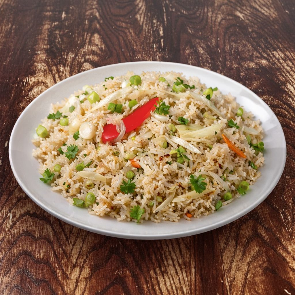 Roadside Fried Rice (Veg/Egg/Chicken/Shrimp) (GF).