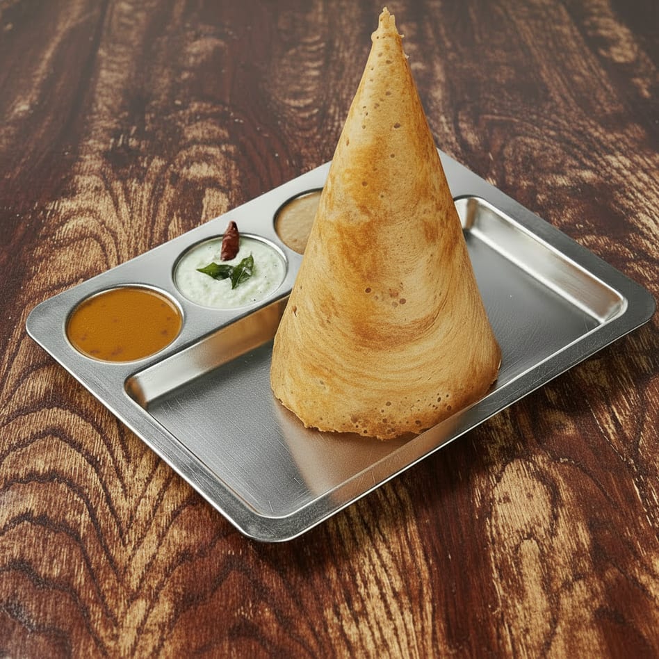 Geometry Dosa (Triangle Shaped Topi Dosa) (VG) (GF) - KM.