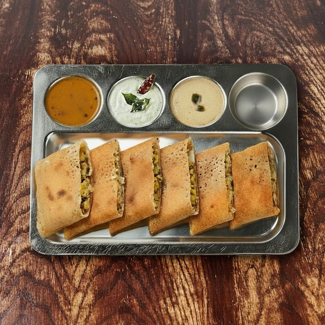 Paneer Dosa (VG) (GF).