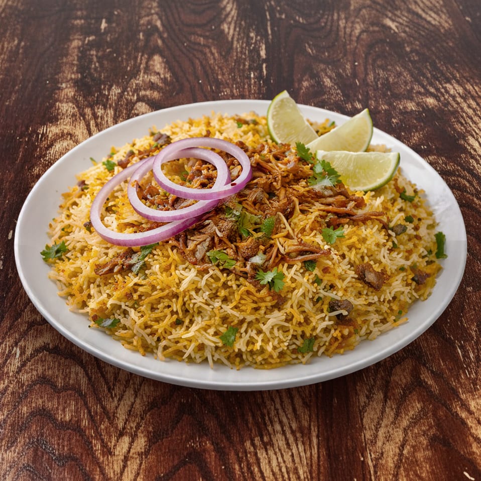 Hyderabadi Mutton Dum Biryani (GF).