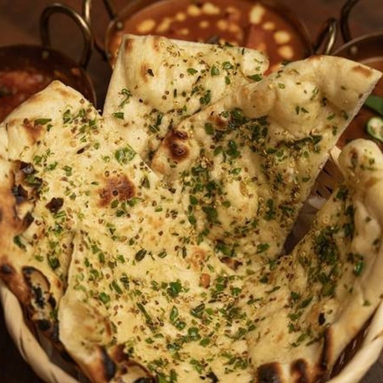 Savor our authentic naan