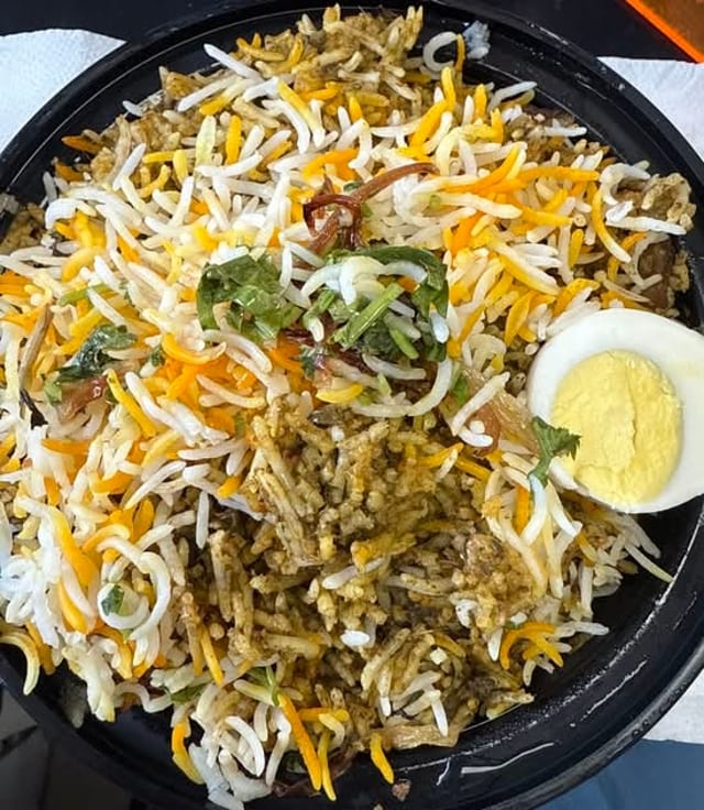 "Gongura" Mutton Dum Biryani (GF).