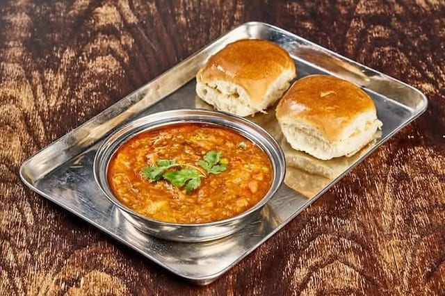 Pav Bhaji - Cheese Pav Bhaji.