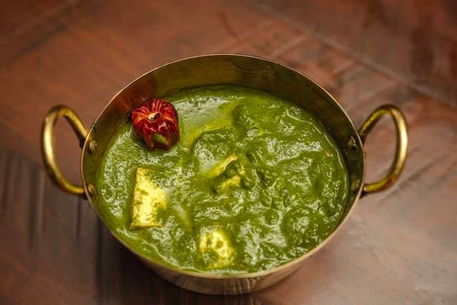Palak Paneer.